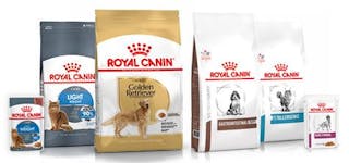 Royal Canin variation of pet food products 